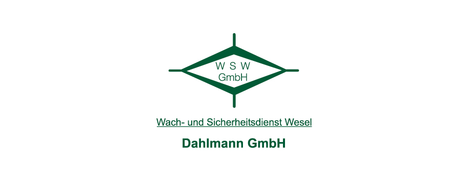 WSW Wach- und Sicherheitsdienst Wesel Dahlmann GmbH Logo