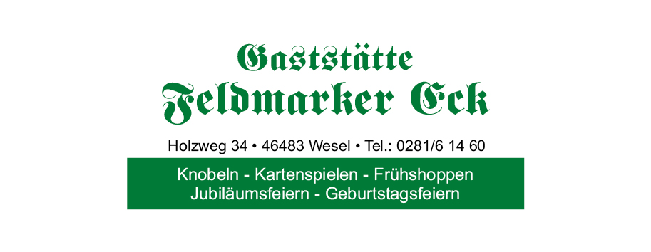 Gaststätte Feldmarker Eck Logo
