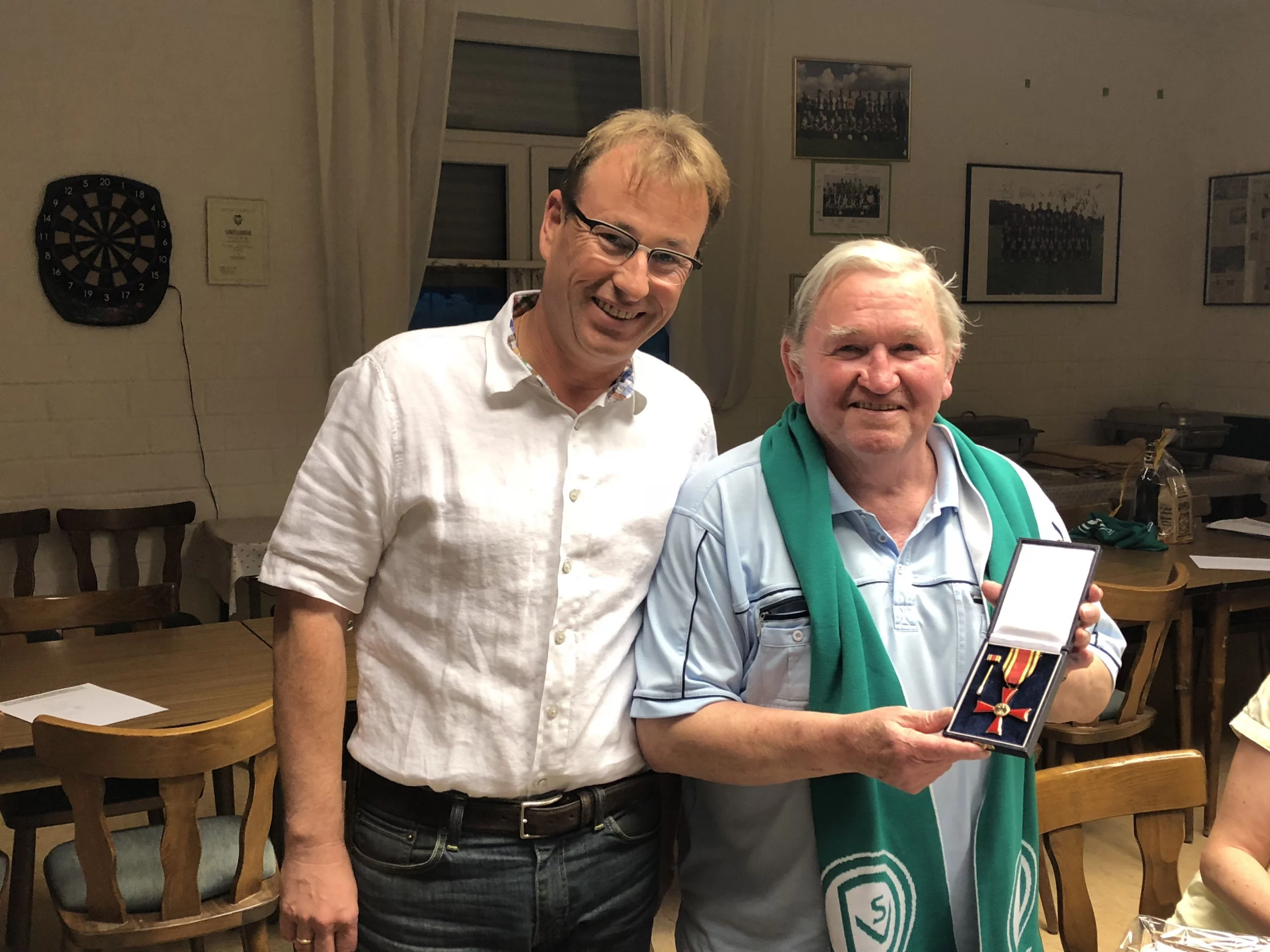 Ehrung_Heinz-Wittig_2018 Beitragsbild Orden für den Vater des PSV-Jugendfussballs